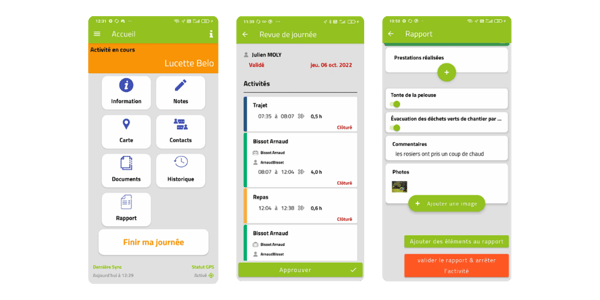 application mobile altagem