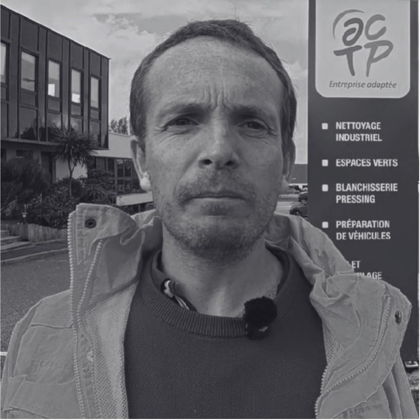 Benoit Gouye chef d'équipe ACTP