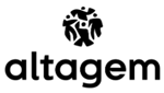 Logo Altagem noir fond transparent