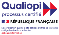 Logo Qualiopi certifiant Altagem