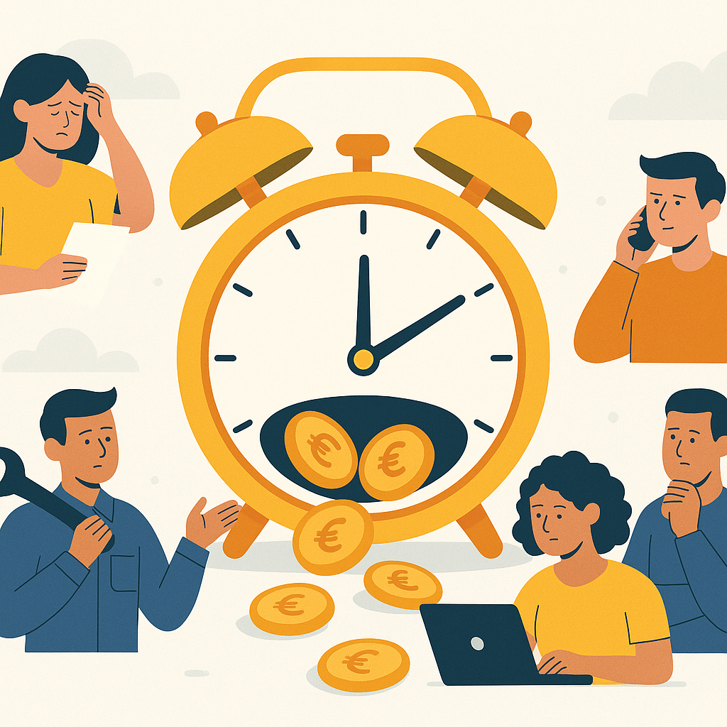 5 causes fréquentes de perte de temps dans les entreprises de services