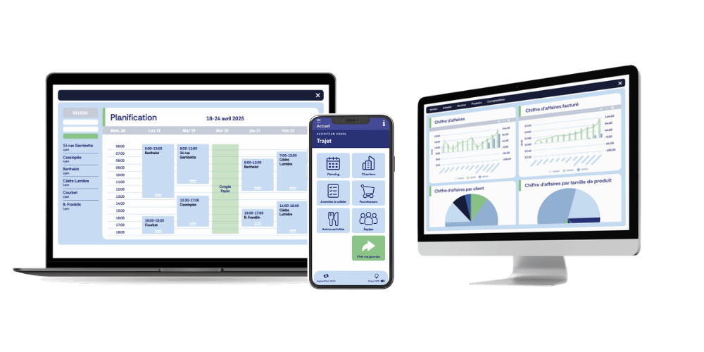 Le suivi avec Altagem est simple et rapide