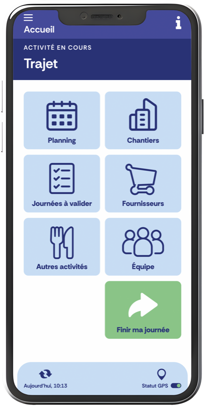 Application mobile altagem technicien