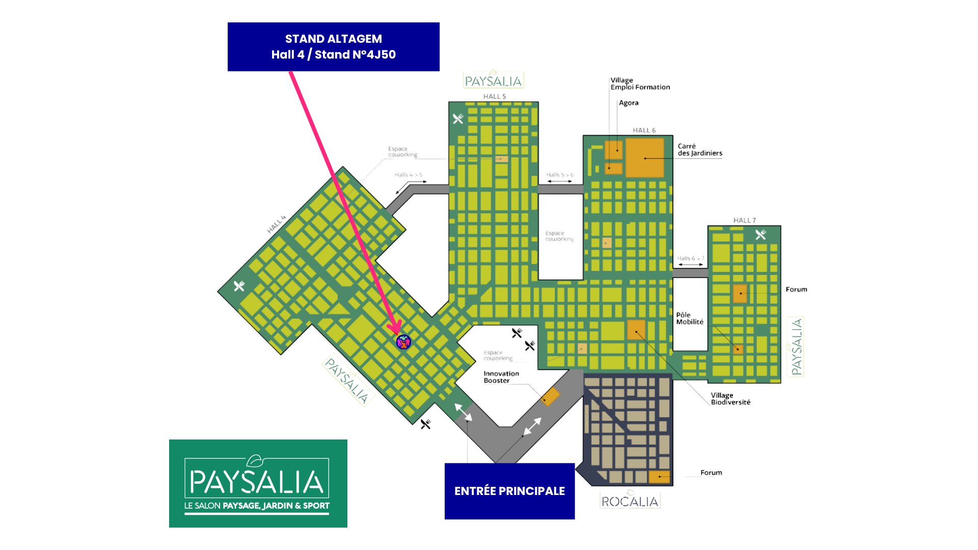 STAND ALTAGEM Hall 4 Stand N°4J50 STAND ALTAGEM Hall 4 Stand N°4J50
